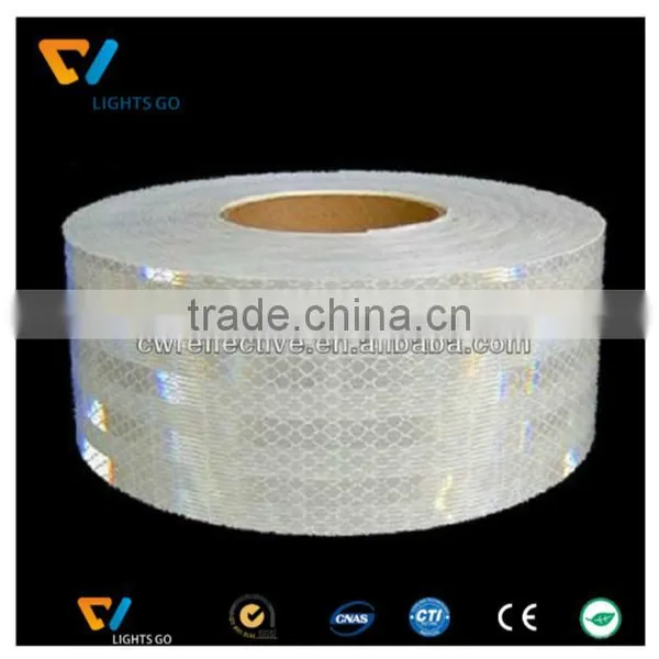 China 2016 3m Diamond 983 Prismatic Red and White Reflective Sheeting Tape photo-3