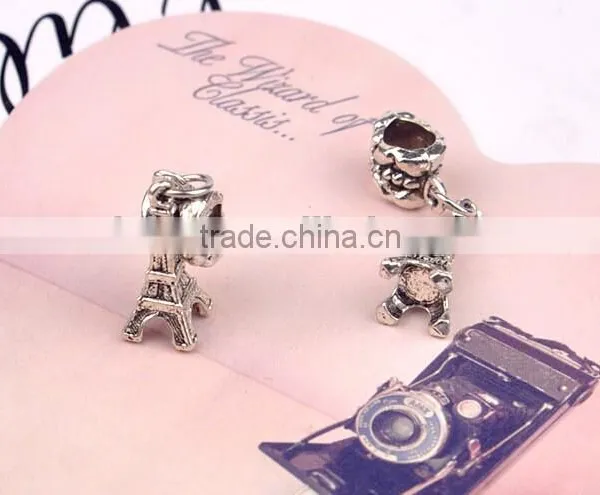 Dubaa Pendant Charm Silver European Charms Bead Fit Diy Snake Chain Bracelet Female Jewelry,Charms DIY Findings photo-5