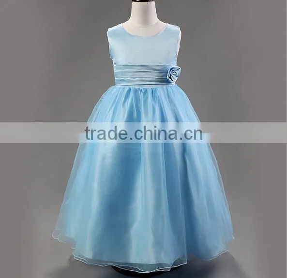White Tulle Flower Girl Dresses Princess Pageant Party Birthday Wedding Dresses photo-2