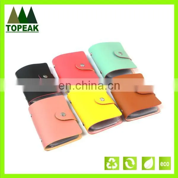 Leather Credit Card Holder Card Case Wallet Business Card Package PU Leather Bag photo-3