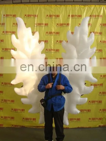 New Style Customized Multicolor Inflatable Angel Wings Costume photo-4