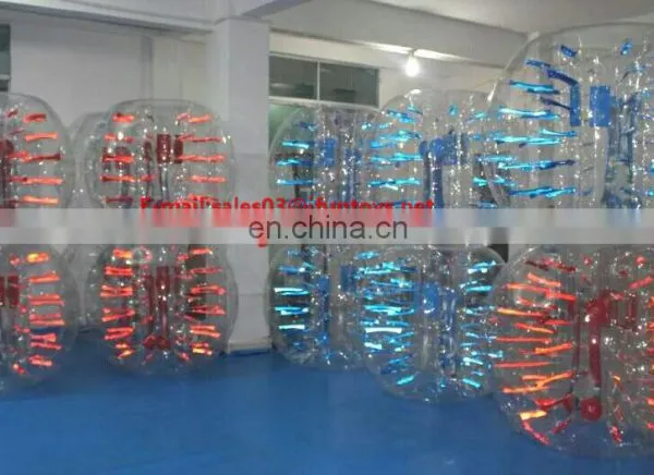 Inflatable human sized soccer bubble ball/Inflatable Human Zorb Ball Bumper/ TOP Quality bumper knocker ball for adult