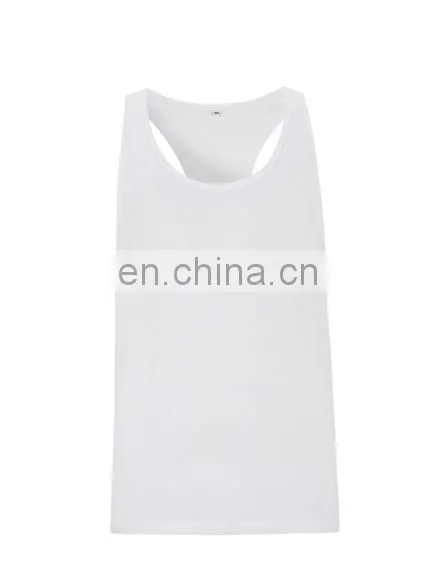 5%spandex 95% Cotton Fashion Style Fitness Tank Top for Men With Factory Price photo-5