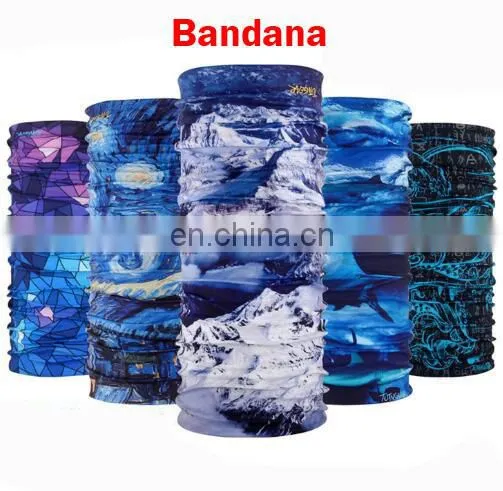 Outdoor Sports Skull Neck Tube Bandanas Seamless Bandana Printed Multifunctional Bandana photo-5
