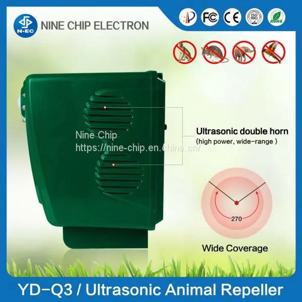 Battery Power Deer Monkey Repeller Bird Gopher Scare Device photo-5