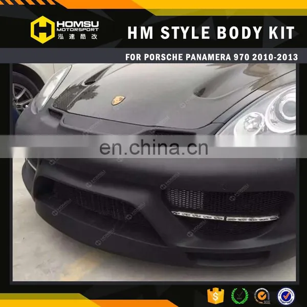 Car-covers Perfect Fitment Fiberglass Panamera Body Kit For Panamera 970 HM Style