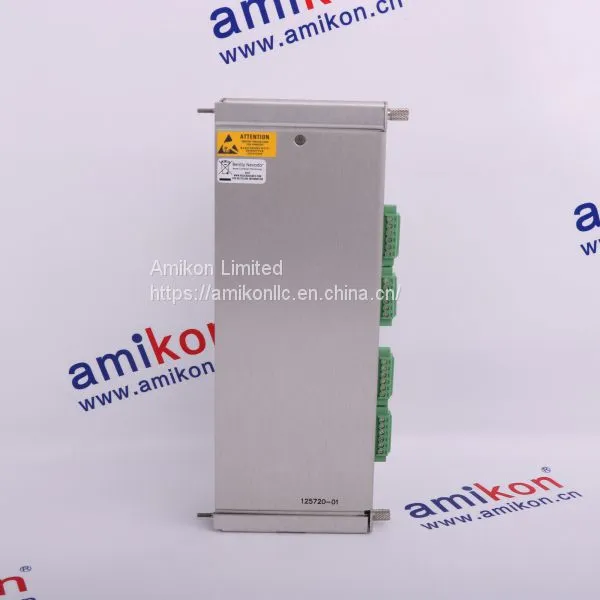 133819-01 bently nevada 3500 series Напишите мне на электронную почту: sales5@amikon.cn