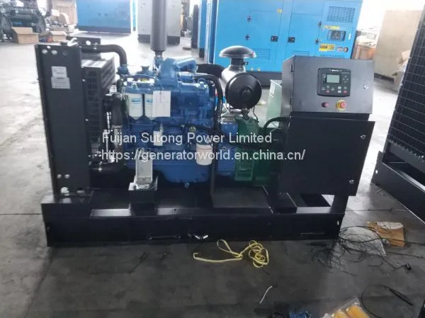 80kW Generators Powered by Yuchai Brand Diesel Engine Open Type Version