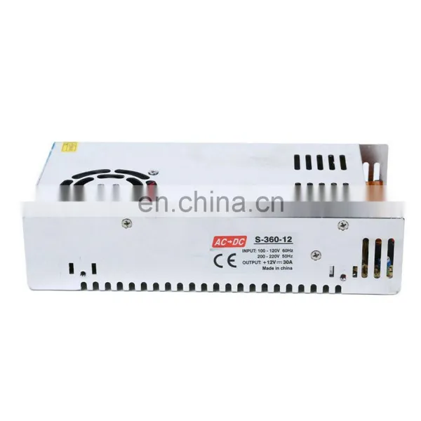 AC 110V 220V to DC 12V 30A 360W Transformer Switch Power Supply Converter photo-5