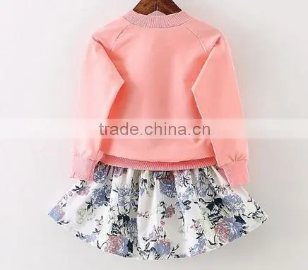 Custom Logo Girls Boutique Clothing Spring 2016 Outfit Buyer Girls Dresses Boutique Clothing photo-6