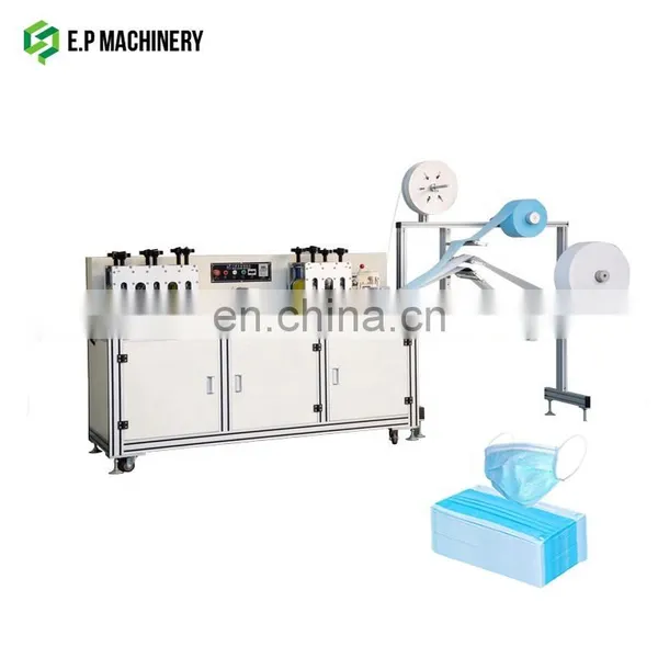 Manual Filter Dust Non Woven Mouth Mask Making Machine Small 3ply Bangladesh photo-4