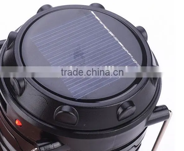 Multifunction Solar Led Rechargable Camping Lantern photo-6