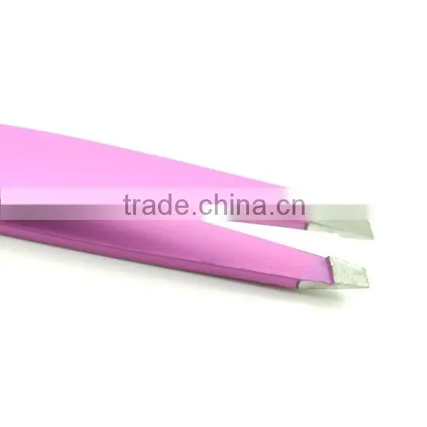 EyeBrow Tweezers, Manicure Instruments, Easy Grip Tweezers HS351 photo-6