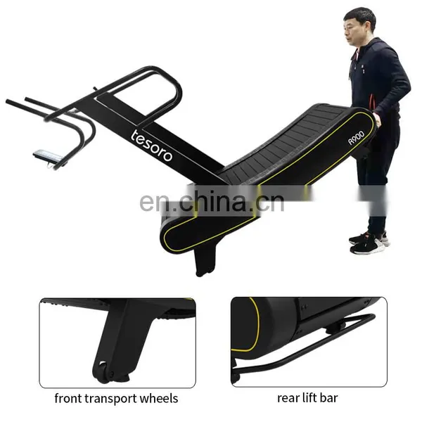 Best Price Curved Treadmill Running Machine Self Powered Commercial Gym Exercise Equipment for HIIT and Strong Body photo-4