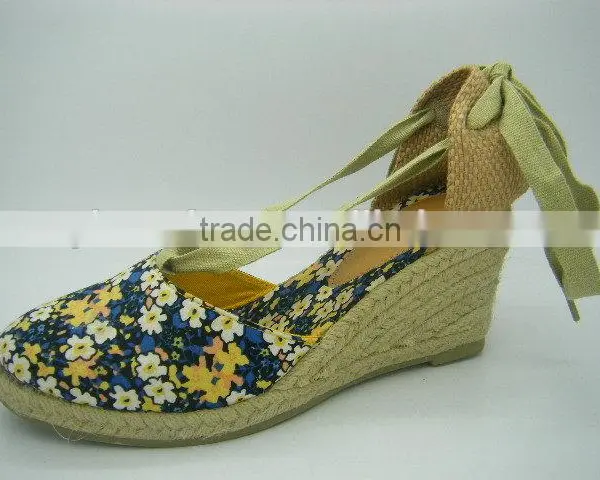 2016 New Style Espadrille Canvas Casusl Shoes photo-3