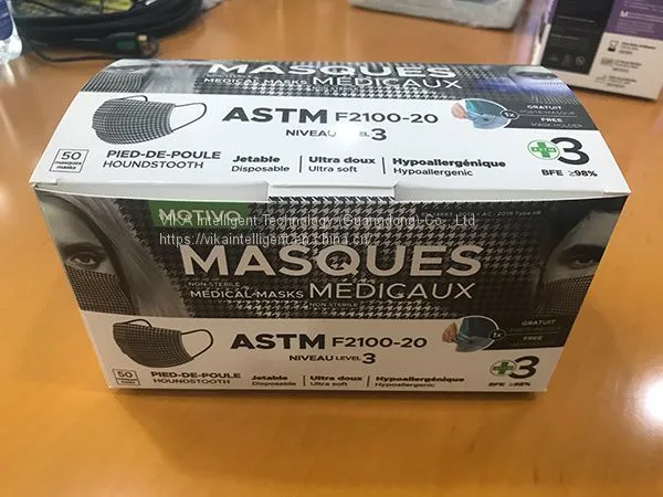 ASTM LEVEL 3 Medical Surgical Mask CE Approved Face Mask in Canada photo-2