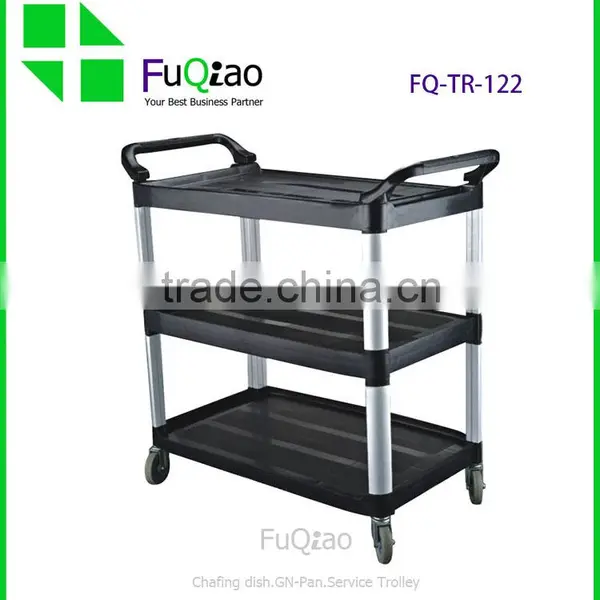Factory Price High Quality Metal Hotel Service Large Dinner Trolley With Wheel photo-4