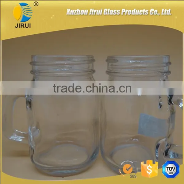 120ml Small Glass Mason Jar With Holder for Liquid photo-4