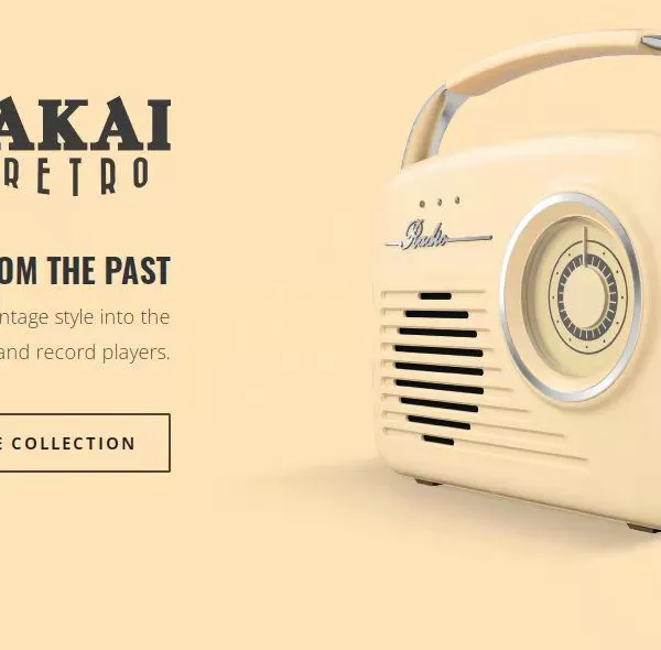 Retro Portable DAB,FM Radio With Retro Dial and Bluetooth Speaker photo-3