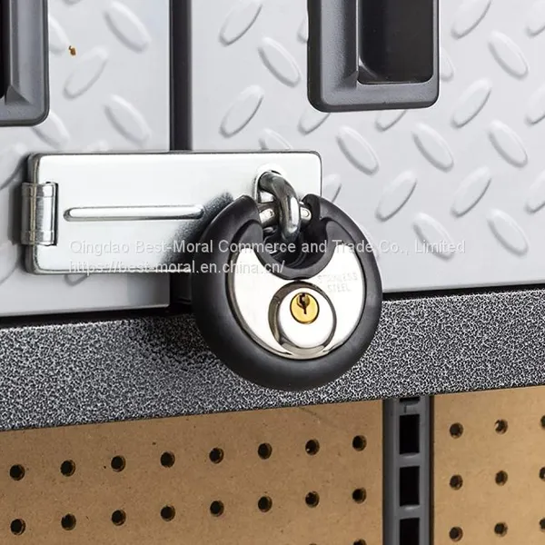 4 Digit Combination Discus Padlock With Colorful Anti-collision Ring photo-3