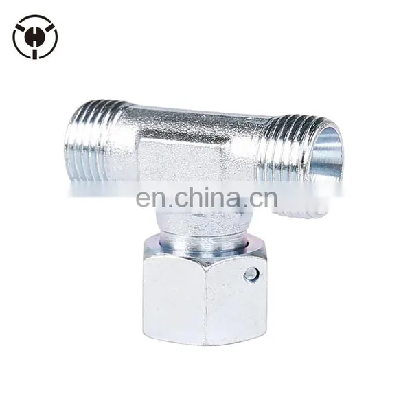 Parker Adapter Connector Hydraulic Ferrules Iron Pipe Fitting Straight Hydraulic Fitting for High Speed Rails photo-4