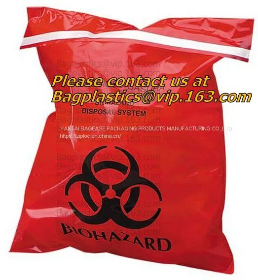 Cytotoxic Waste Bags Clinical Autoclavable Biohazard Bags Transport Bags Blood Bags, Medical Biodegradable Autoclavable Biohazard Bags Pocket Biohazardous Healthcare Suppliers, Lab Bags, Blood Bags photo-3
