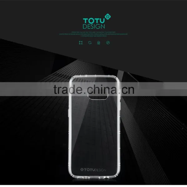 TOTU Newest Transparent TPU Phone Case for SAM S7/S7 Edge