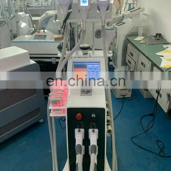 Professional 4 Cryo Handles Cavitation rf Laser Pads Fat Freezing Machine Cool Body Sculpting Therapy Body Slimming Machine photo-2