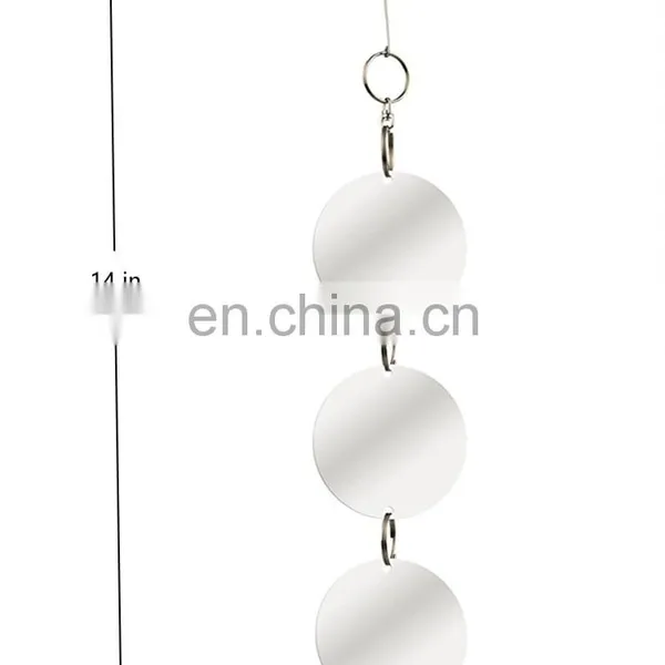 Hanging Light Reflective Bird Repellent Discs to Scare Birds Away photo-2