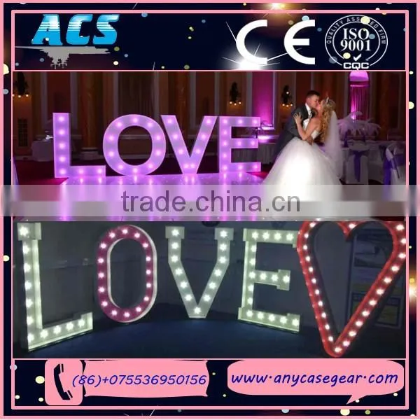 ACS Giant Illuminated LOVE Letters&waterproof Led Bulb Love Letter photo-3