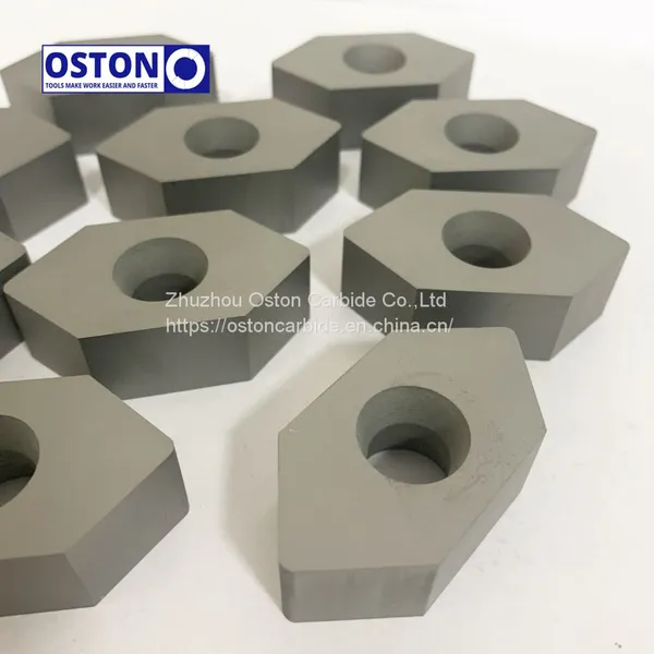 43X43X19.5mm Tungsten Carbide/Tool Steel Rotary and Stationary Blades for Micromat 2500 Shredder photo-4