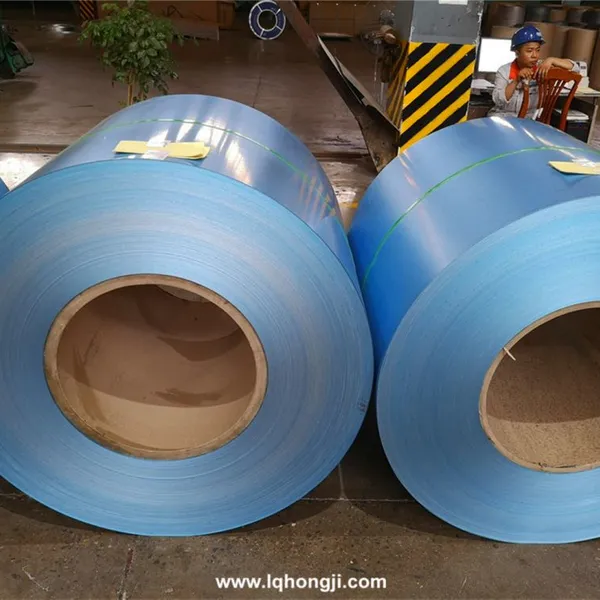 Custom Bright Blue Aluminized Zinc Steel Coil | Thousands of Pantone Color Numbers photo-3