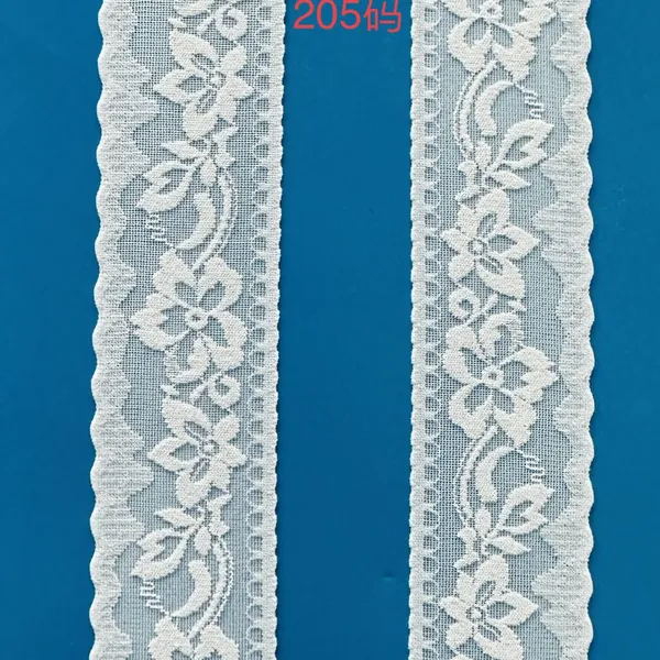 Lace Stretchy Lace Ribbon Elastic Trim Fabric With Floral Pattern for Bridal Wedding Decorations Sewing DIY Making and DIY Crafts photo-5