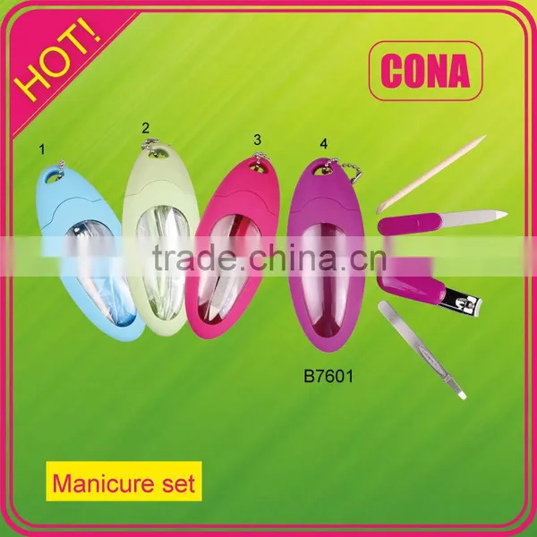 Professional Fashion Glitter Manicure Set With Pouch photo-5