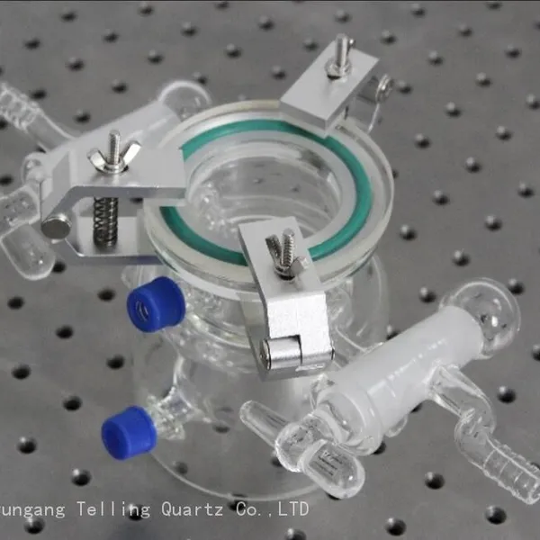 Quartz Glass Reactor in a Double Layer Photocatalytic Reactor With Uv Penetration photo-3