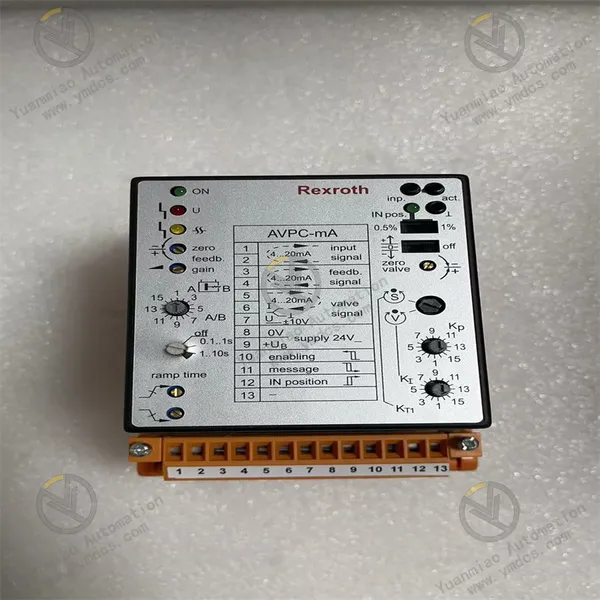 Rexroth VT-MACAS-500-10/V0/I - High-Precision Analog Positioning Module for CNC Systems