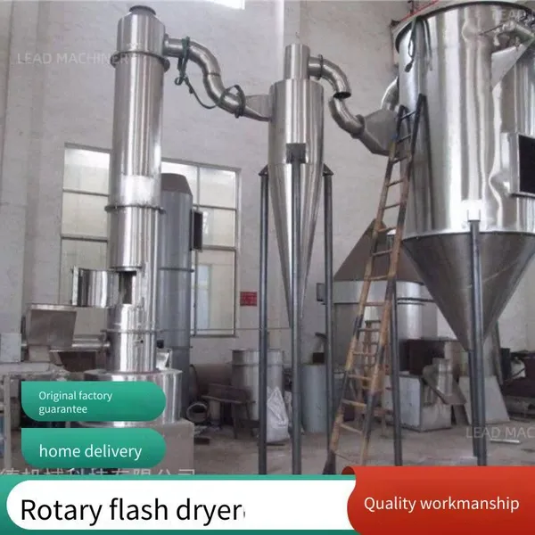 Continuous High-efficiency Rotary Flash Dryer for Kaolin Clay, Powerful Manufacturer, Easy to Operate photo-3