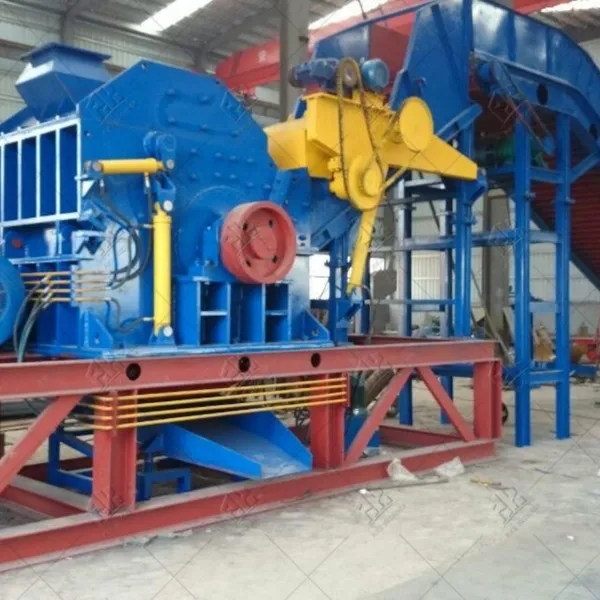 Scrap Wheel Hub Hammer Mill Shredder Steel Used Hammer Crusher photo-3