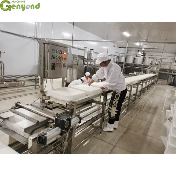 China Tofu Machine High Quality Blood Tofu Making Machine/Blood Tofu Production Line photo-4