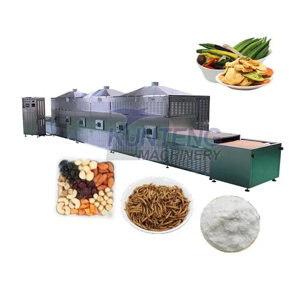 Coffee Bean Cocoa Bean Microwave Sterilization Drying Equipment EPC