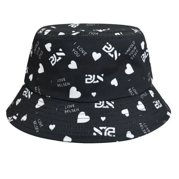 Unisex Summer Double Sided Bucket Hat Custom Logo Fisherman Sun Hats All-Over Printing Reversible Bucket Caps photo-4