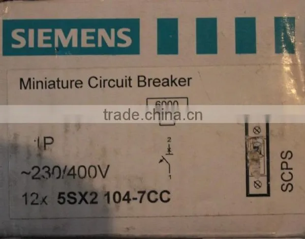 5SX21 C4 1P Breaker photo-2