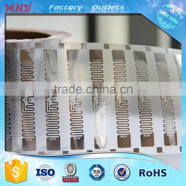 MDIY23 Iso18000 6c Warehouse Checking and Tracking Alien h3 Uhf Rfid Dry Inlay for Smart Labels and Tickets photo-6
