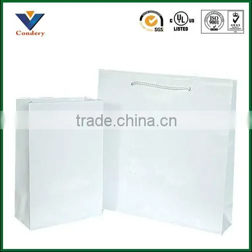 White Custom Paper Bag Custom Kraft Paper Bag Paper Shopping Bag photo-4