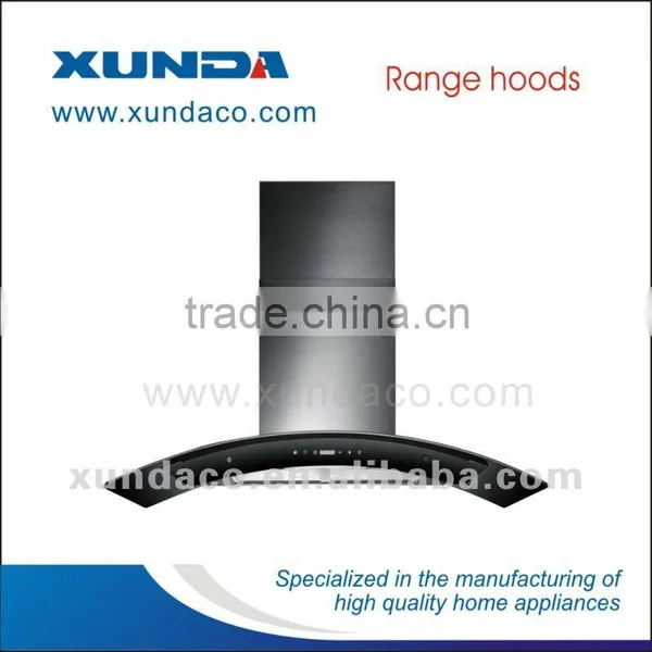 Charcoal Filters Island Range Hood With CE