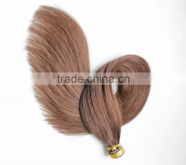 Double Drawn European Virgin Hair Keratin Prebonded Hair i Tip photo-4