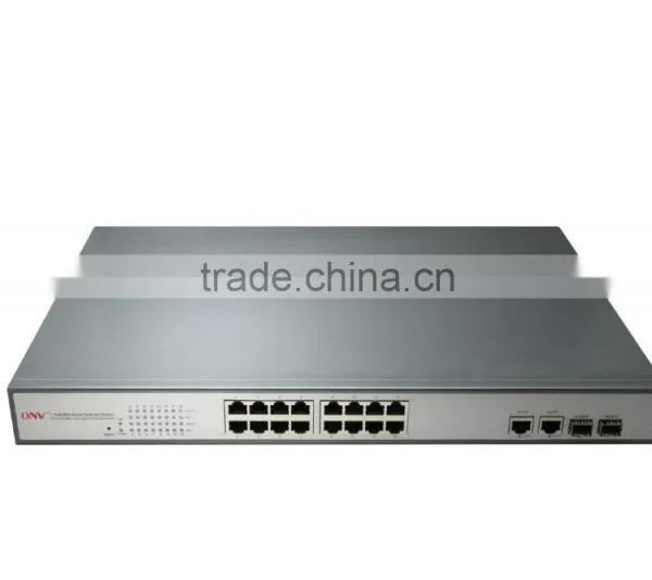 OEM 16 Port Managed Switch POE Switch for IP Camera With 2 Gigabit TP/SFP Combo Ports (260Watts/440Watts) ONV photo-2