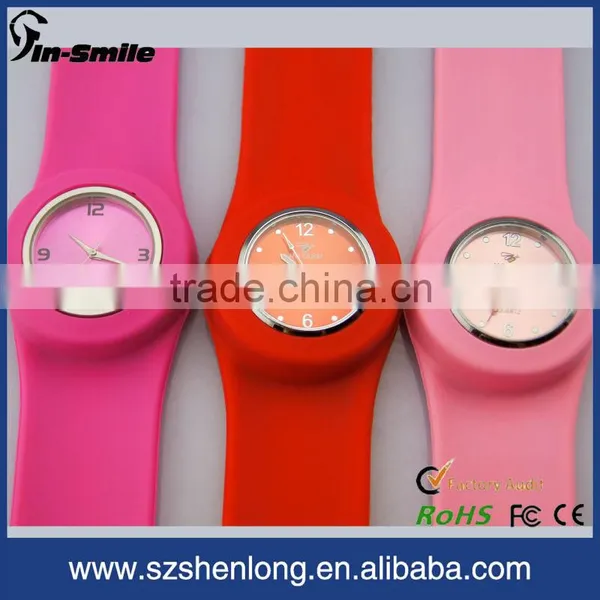 Cheap Wholesale Slap Watches, Slap Band Watch Silicone