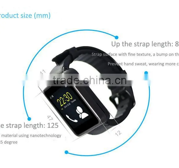 2015 Best Price Watch Phone Waterproof Smart Watch Phone f1 photo-2