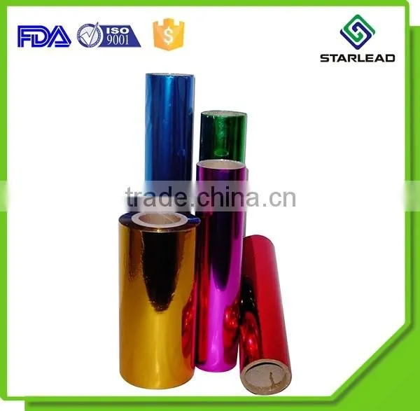 Colorful Printing Pet Metallized Film Roll for Laminated With Food Package photo-3